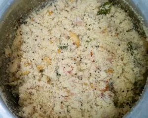 cooked rava upma