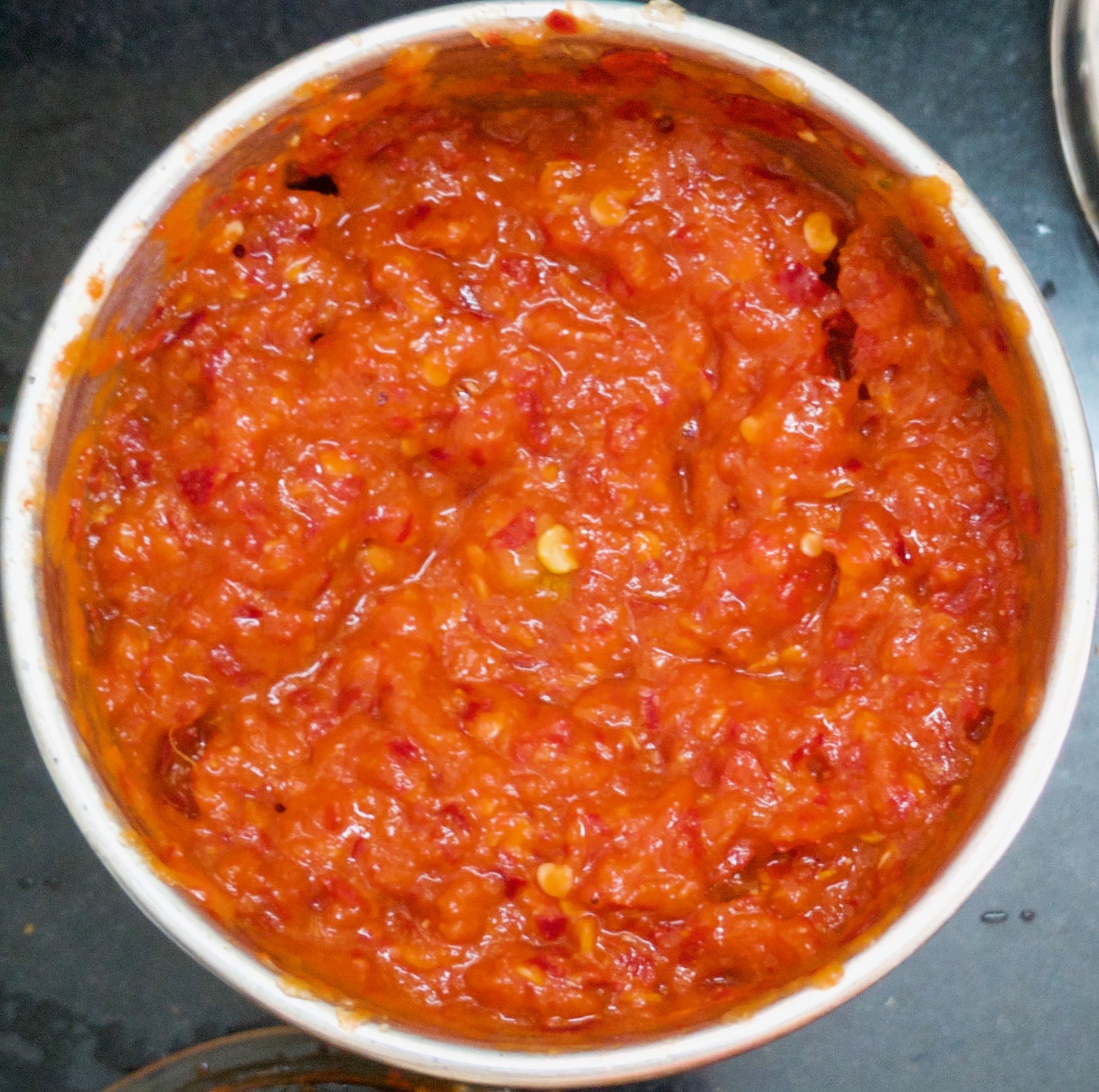 Erra Karam Chutney Tastite